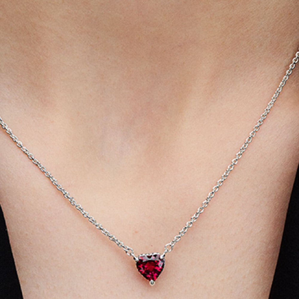 Collana Cuore Rosso