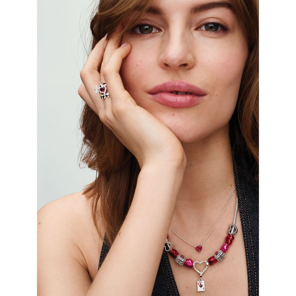 Collana Cuore Rosso