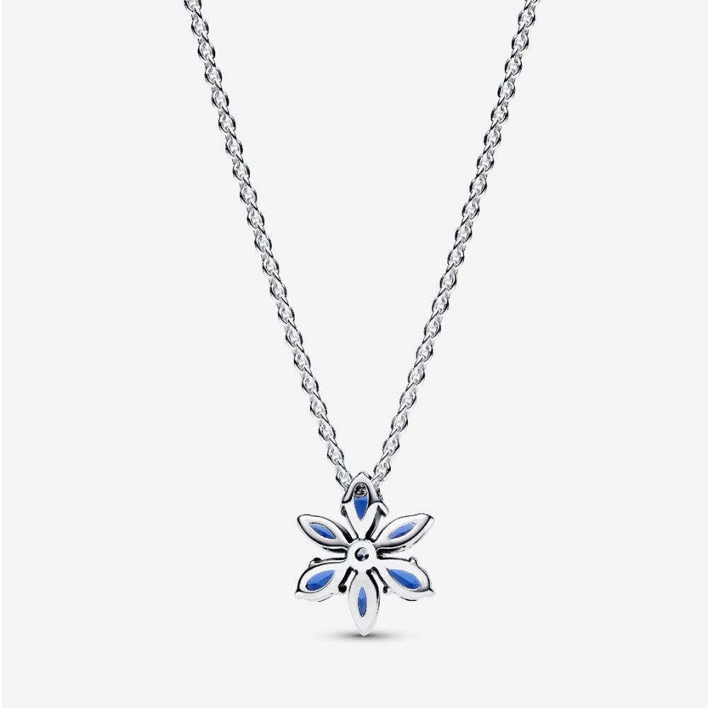 Collana Pendente Herbarium Fiore Blu