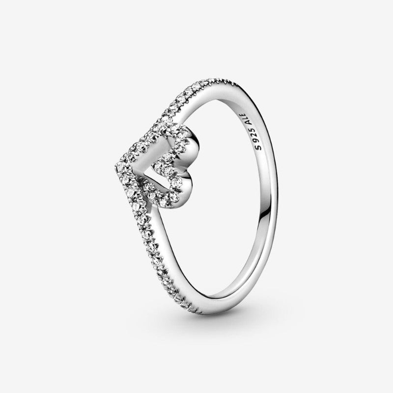 Pandora | Anello Cuore Desiderio Scintillante