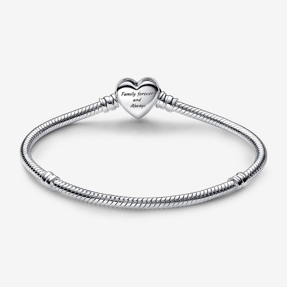 Bracciale con Chiusura Cuore Infinito Pietre Luminose