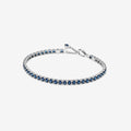 Bracciale Tennis con Pietre Blu