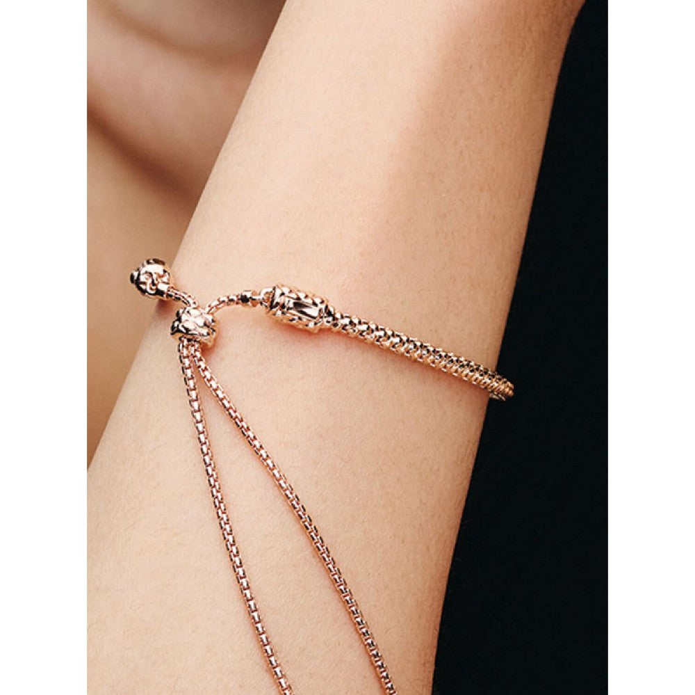 Bracciale Moments Regolabile Maglia Geometrica