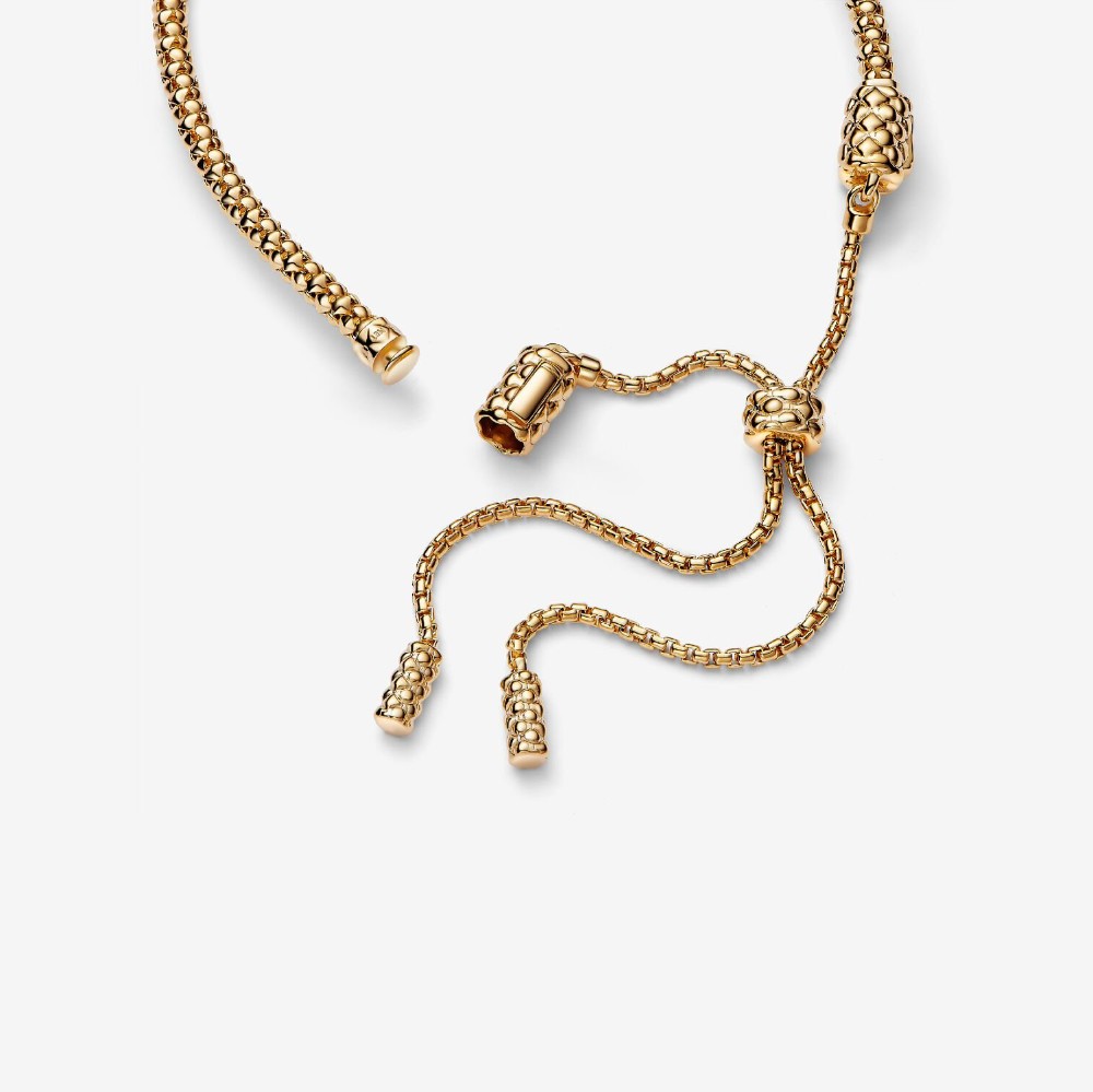 Bracciale Moments Regolabile Maglia Geometrica