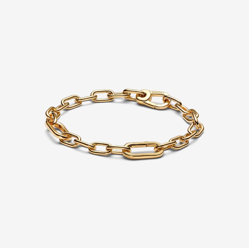 Bracciale Dorato Maglia Link Pandora ME