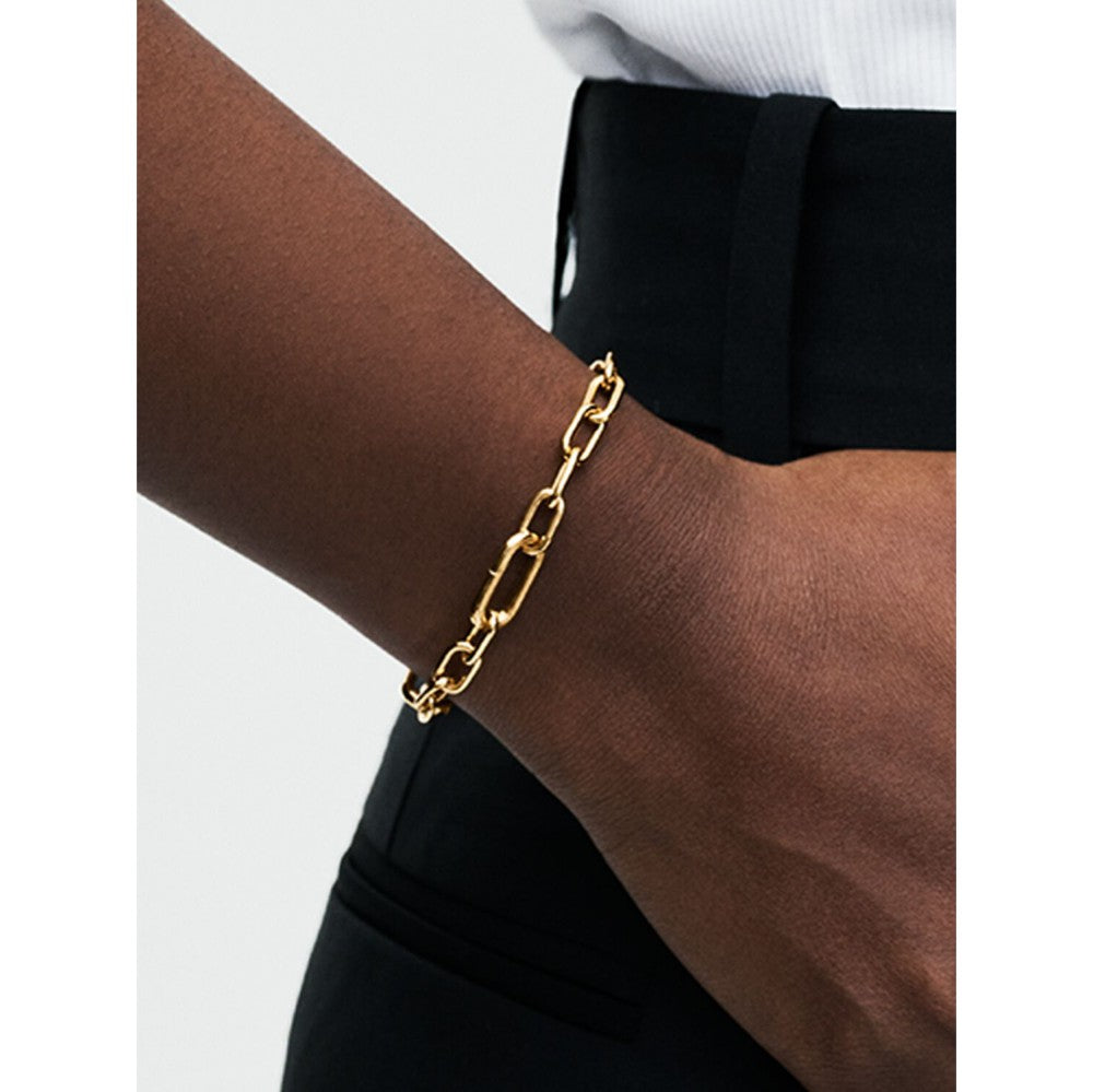 Bracciale Dorato Maglia Link Pandora ME