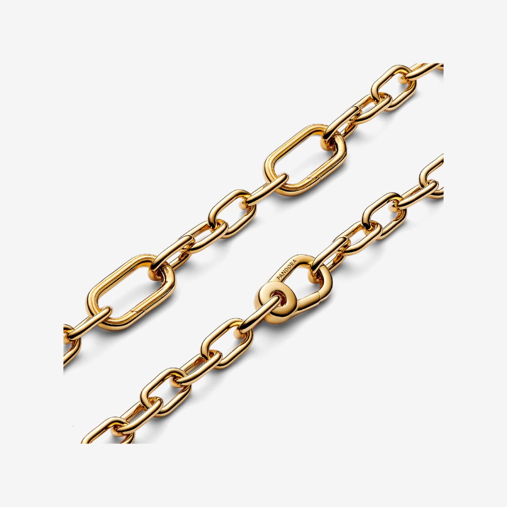 Bracciale Dorato Maglia Link Pandora ME