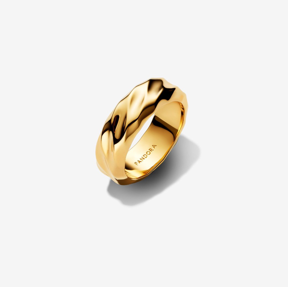 Pandora | Anello Fascia Larga Dune