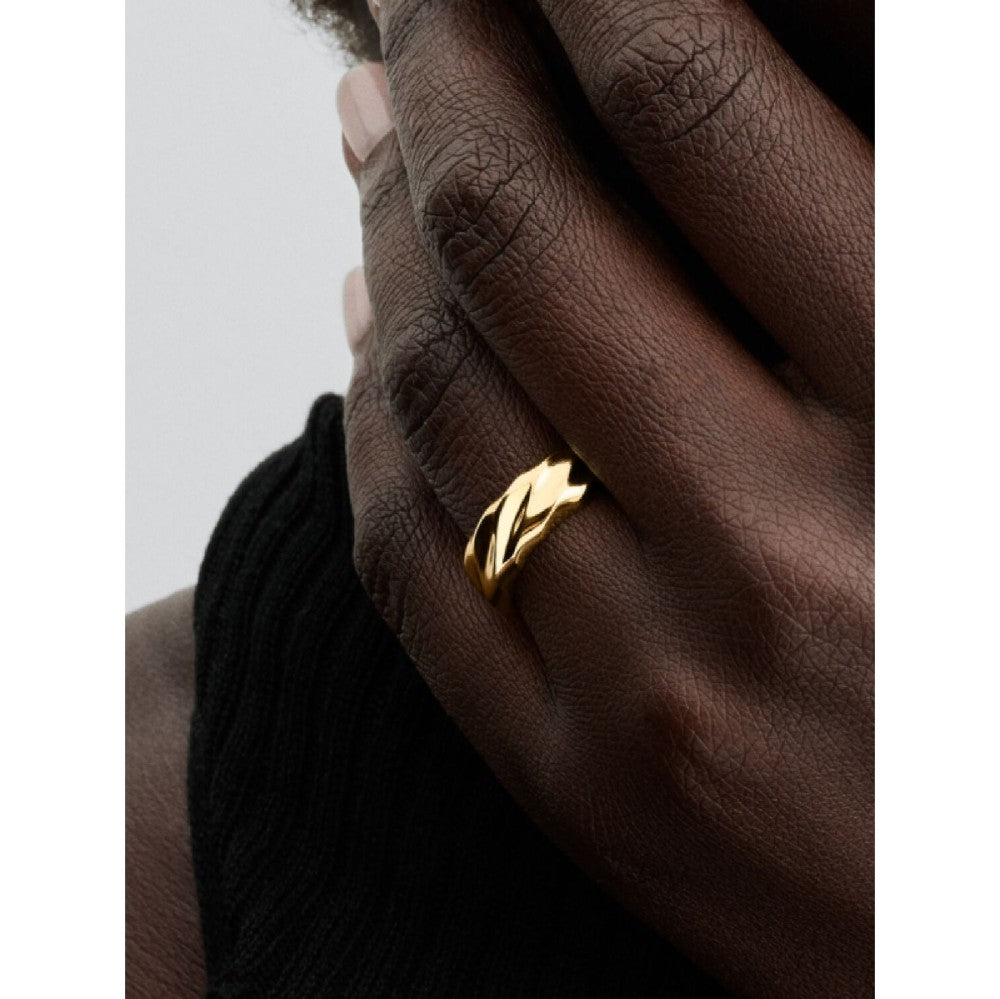 Pandora | Anello Fascia Larga Dune
