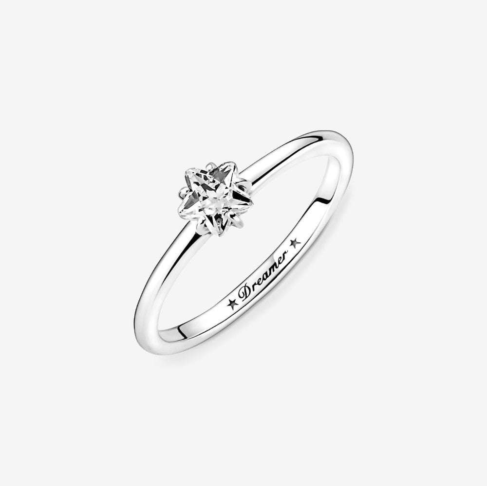 Pandora | Anello Solitario Stella Celeste