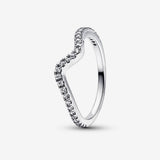 Pandora | Anello Onda Pietre Luminose