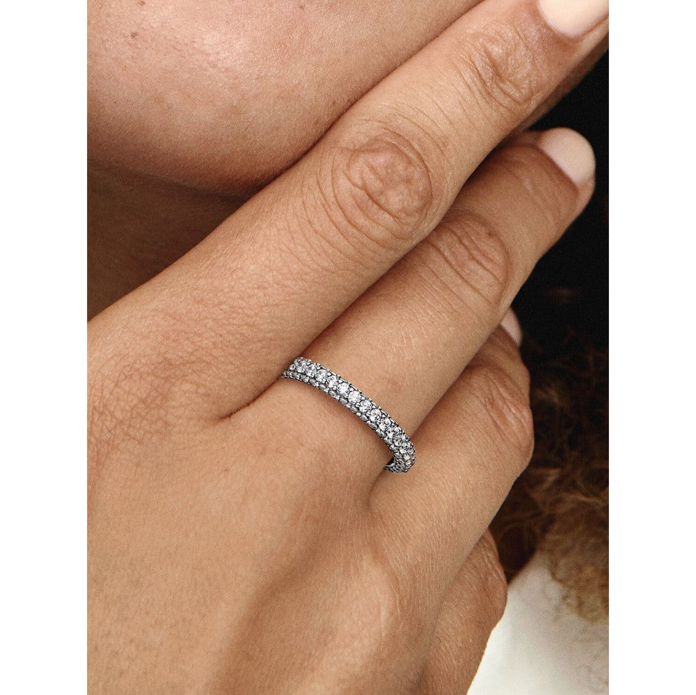 Pandora | Anello Pavè Fascia Singola