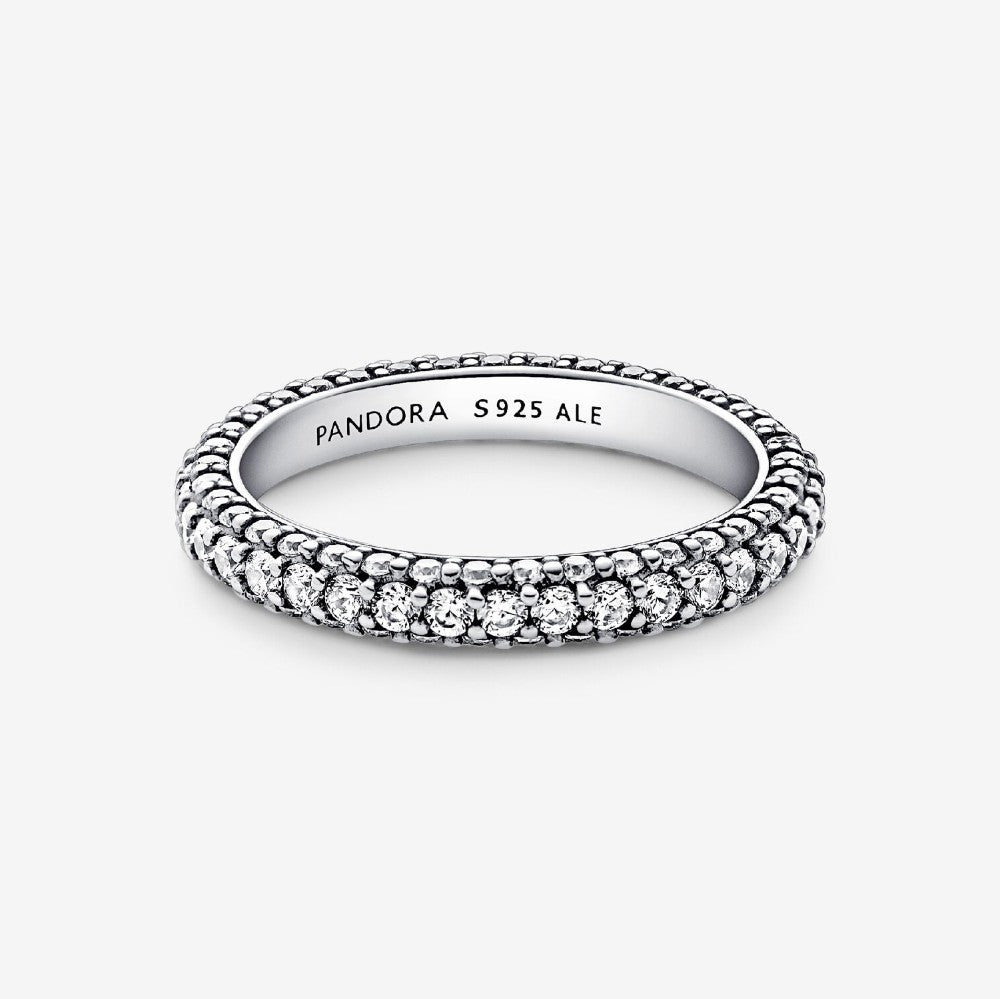 Pandora | Anello Pavè Fascia Singola