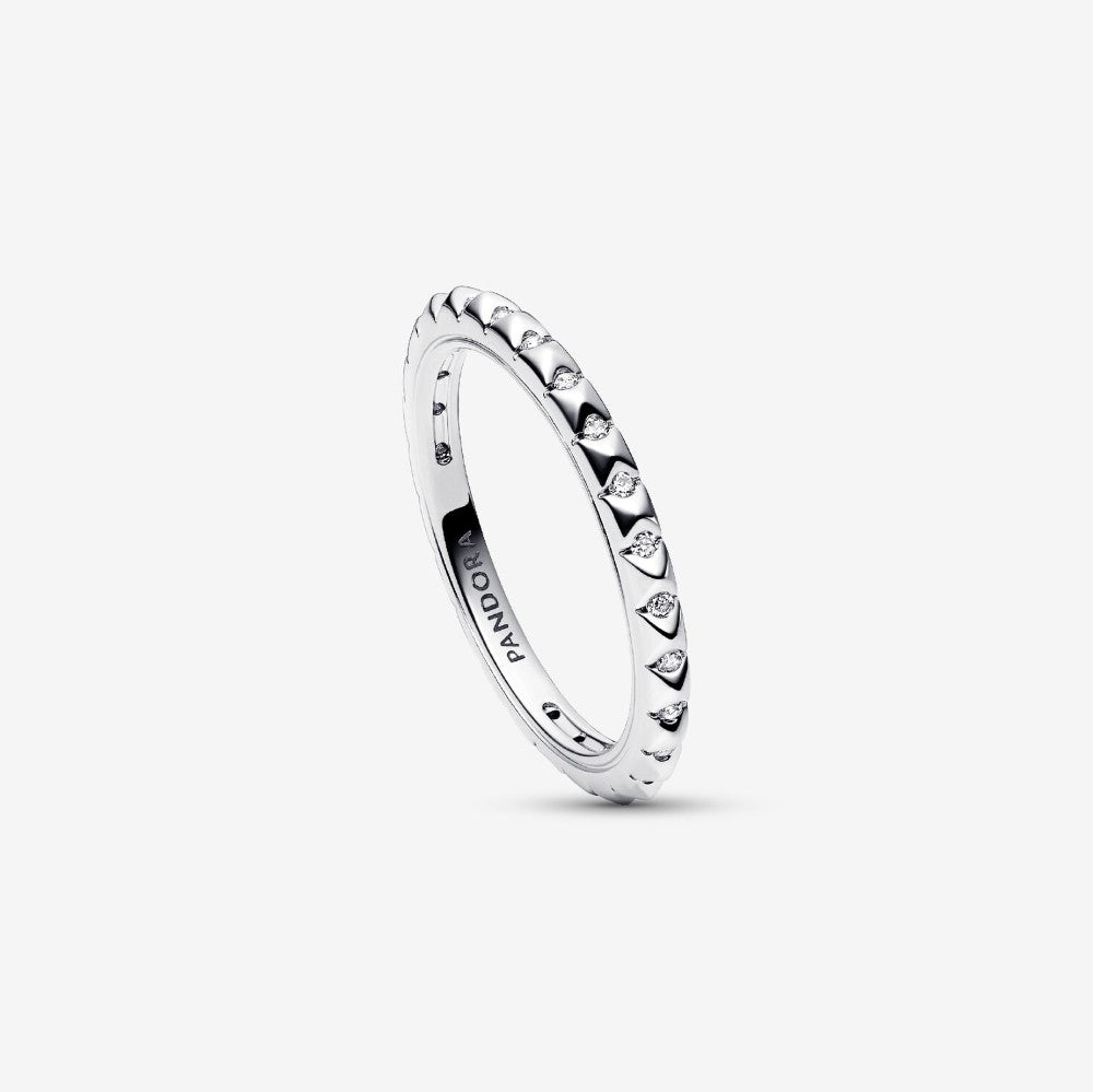 Pandora | Anello Geometrico con Pietre Pandora ME