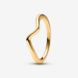 Pandora | Anello Onda Dorato