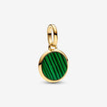 Charm Medallion Mini Verde da incidere Pandora ME
