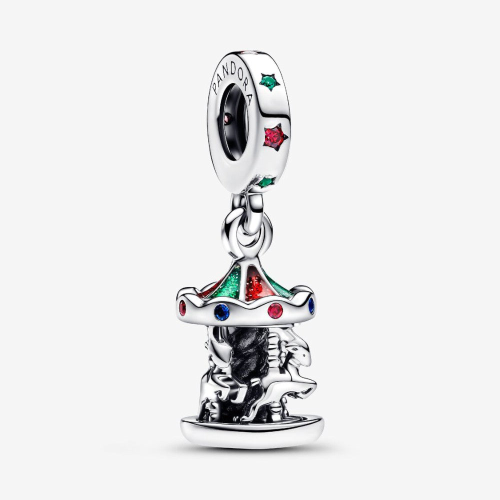 Charm Pendente Giostra di Natale