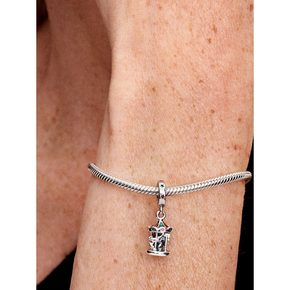 Charm Pendente Giostra di Natale