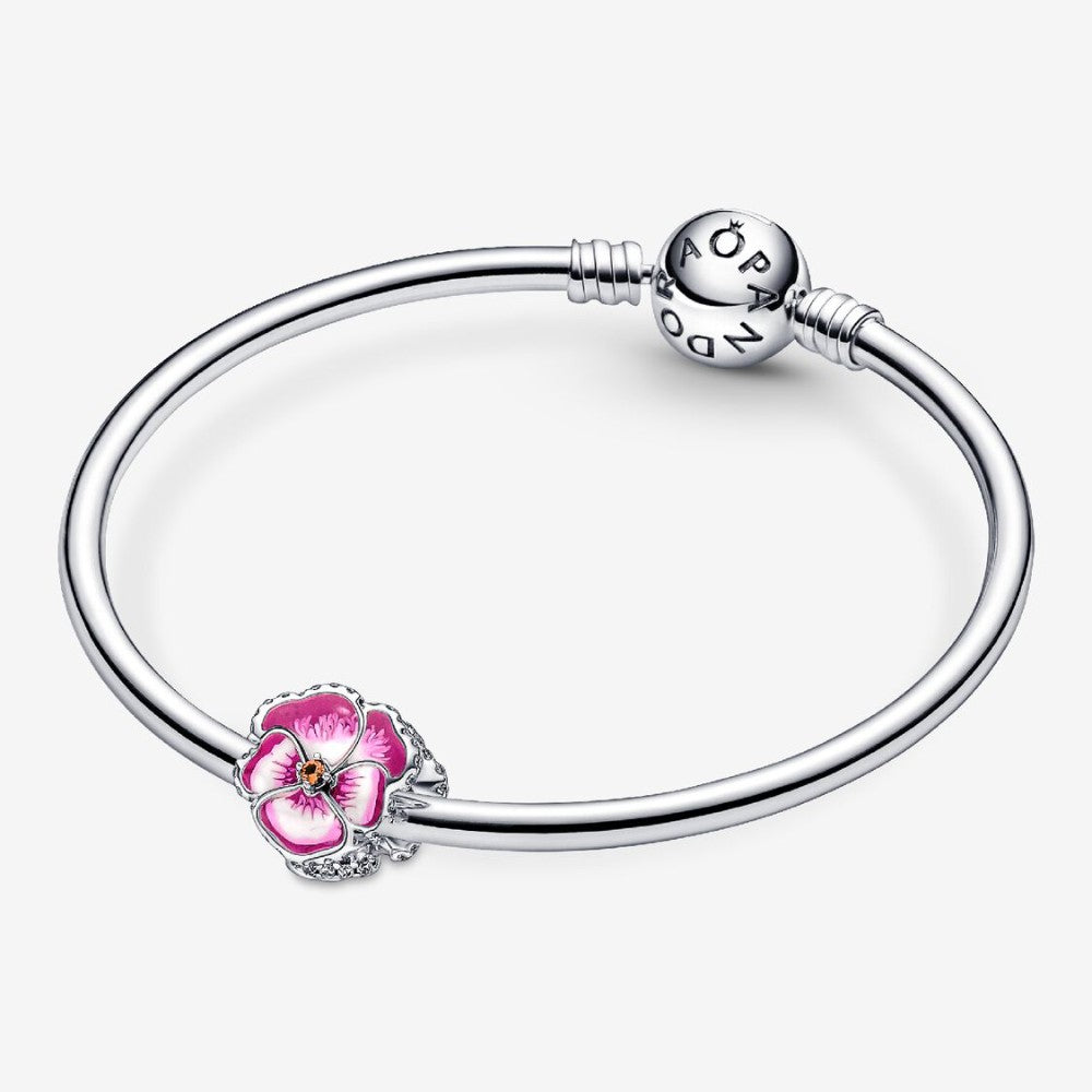 Charm Viola del pensiero Rosa