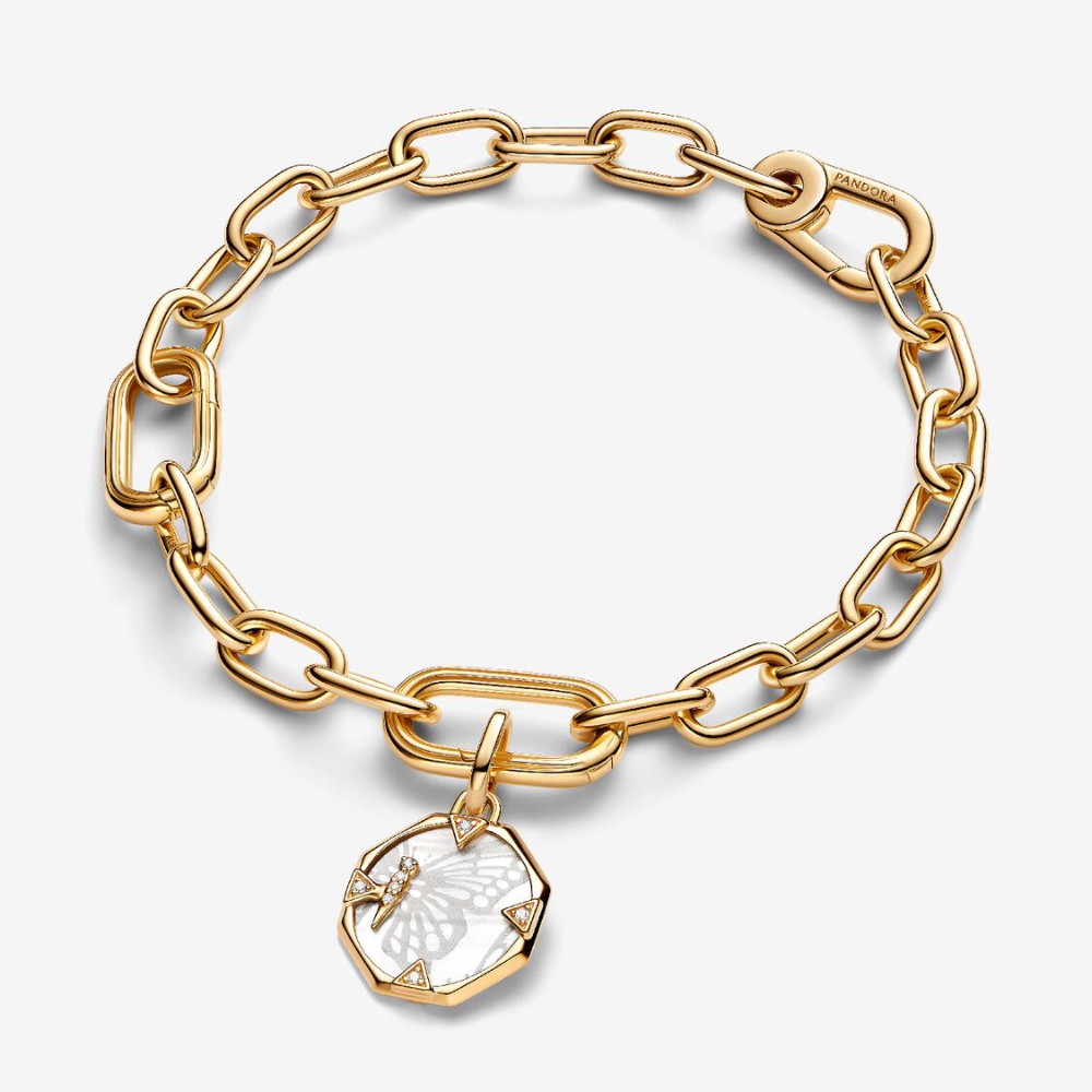 Charm Medallion Pearlescent Butterfly Pandora ME