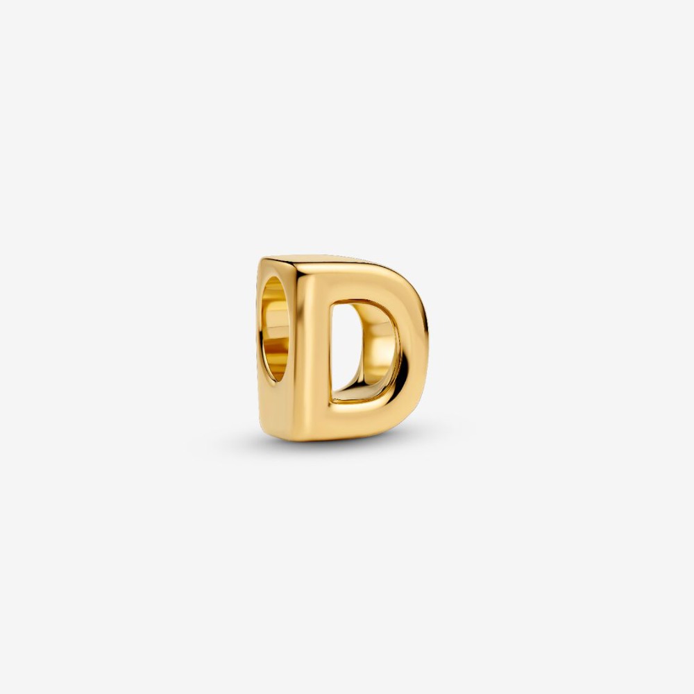 Charm Lettera D piccola