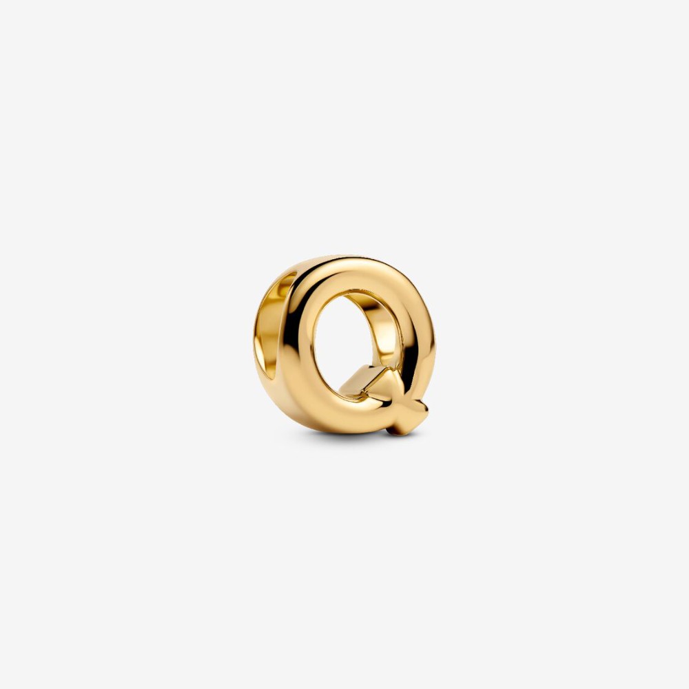 Charm Lettera Q piccola