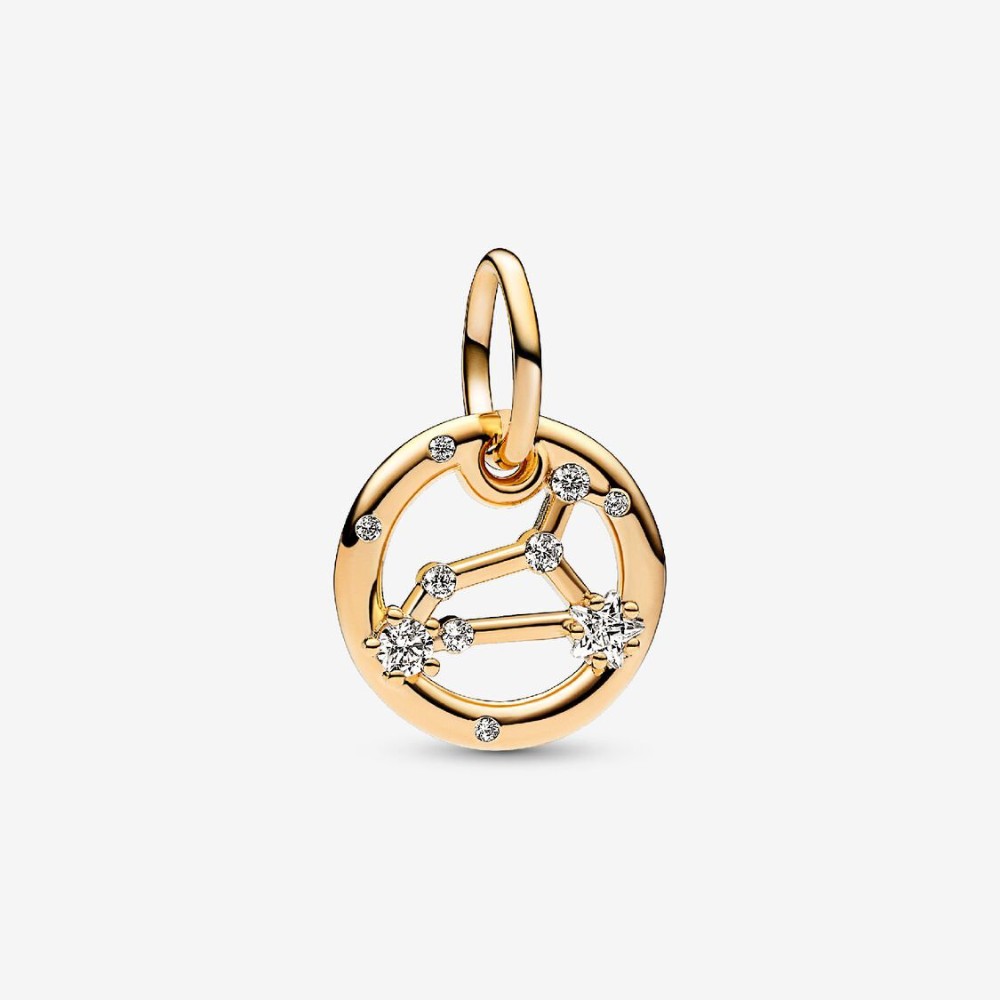 Charm Pendente Segno Zodiacale Leone