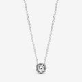 Collana Punto Luce scintillante rotondo