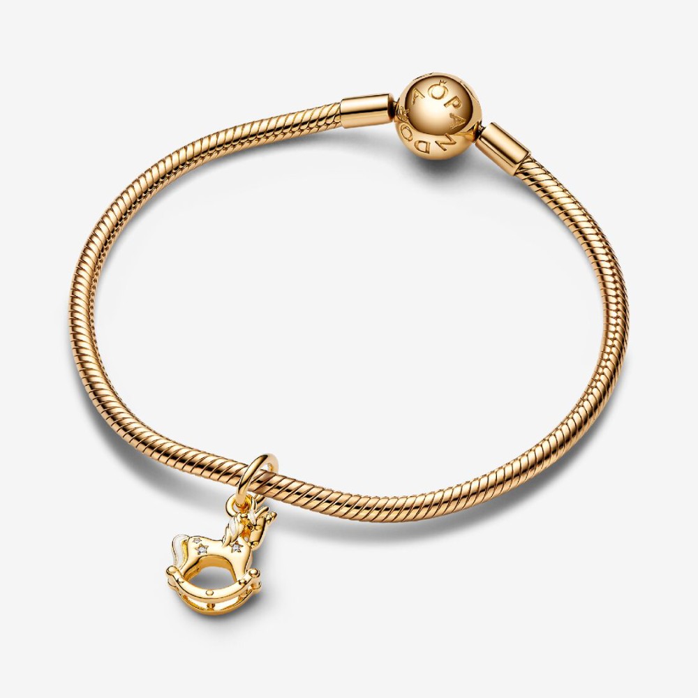 Charm Pendente Unicorno a Dondolo