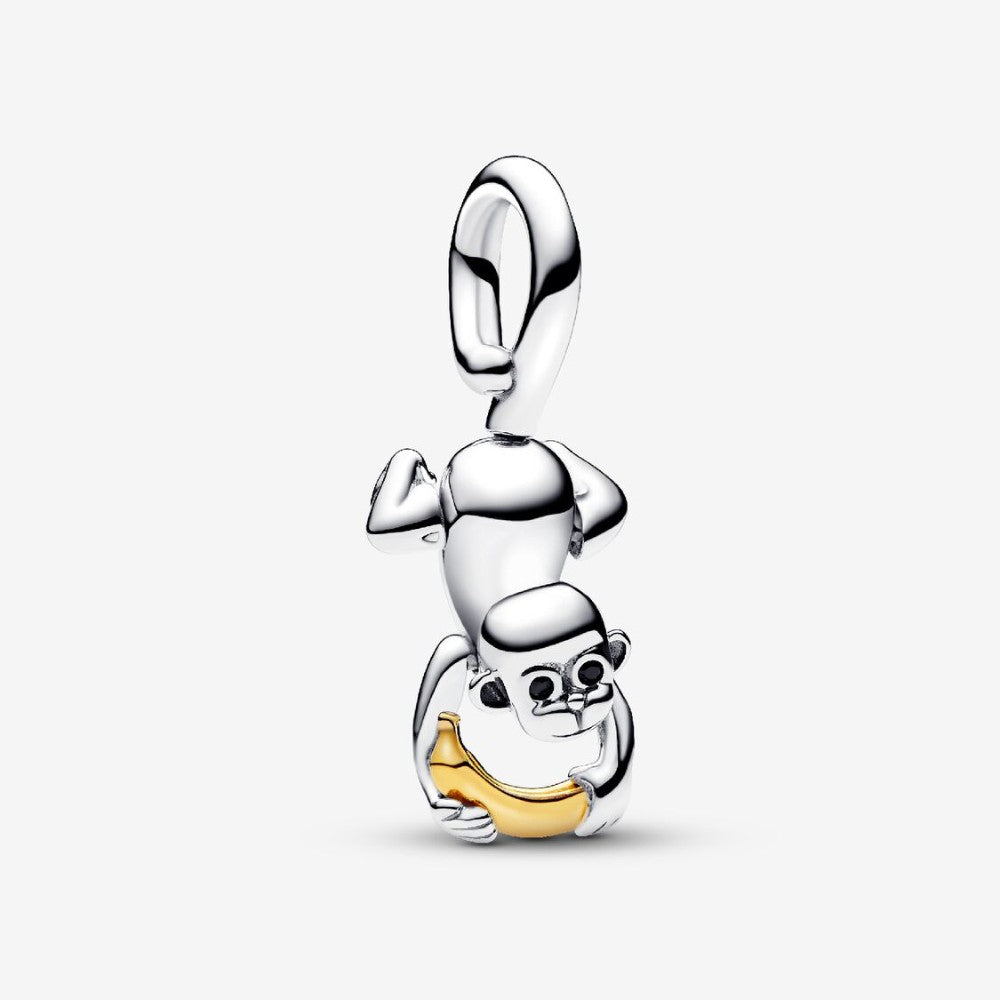 Charm Pendente Scimmietta con Zampe Mobili