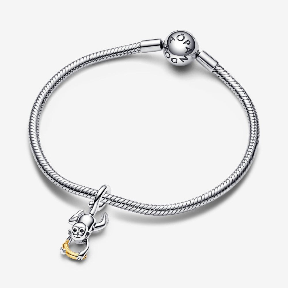 Charm Pendente Scimmietta con Zampe Mobili