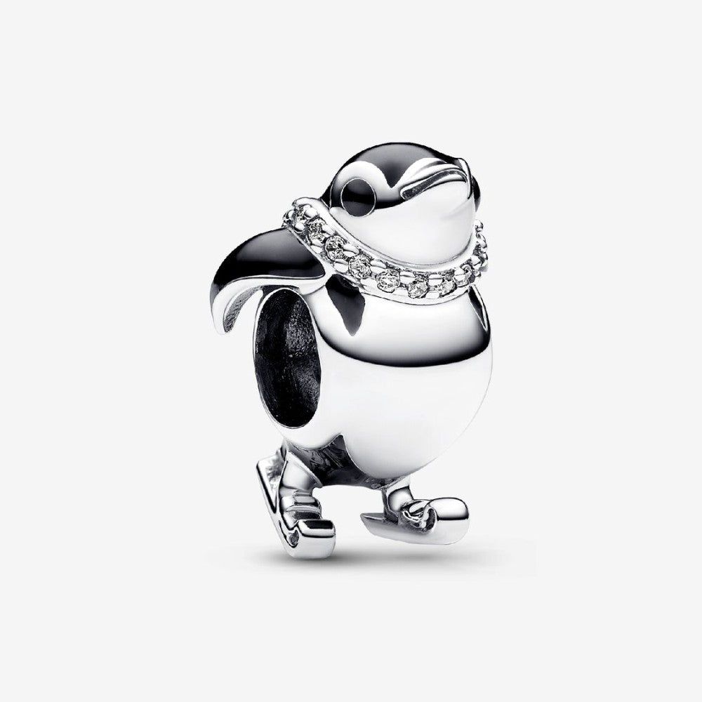Charm Pinguino con gli Sci