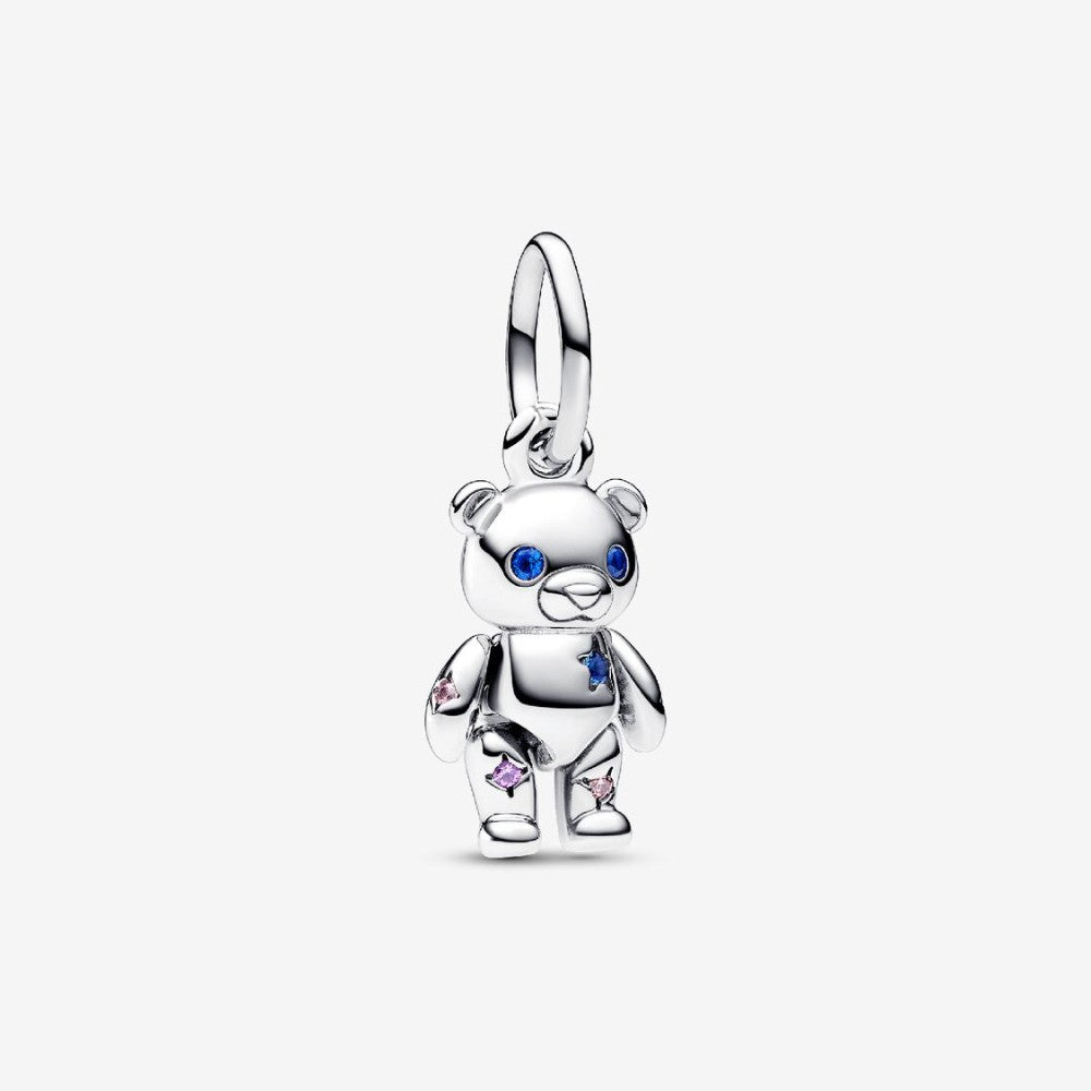 Charm Pendente Orsetto Teddy con Zampe Mobili