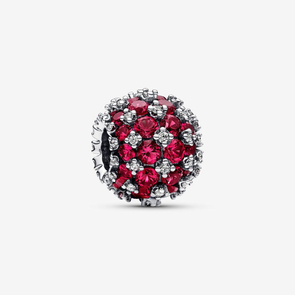 Charm Pavè Pietre Luminose Fucsia