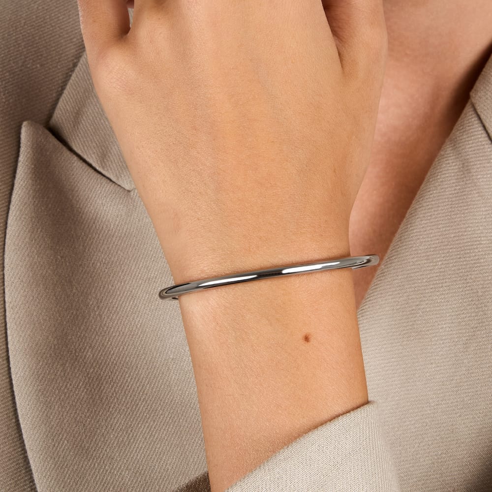 Bracciale Rigido Cerchi in Acciaio – Morellato SAKM93 indossato