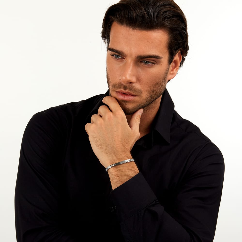 Bracciale Gold in Acciaio Bicolore – Morellato SATM28 indossato