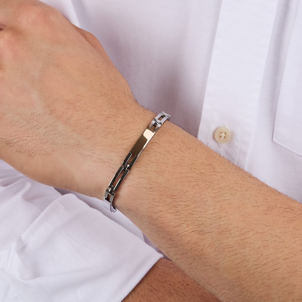 Bracciale Motown in Acciaio Bicolore – Morellato SALS117 indossato