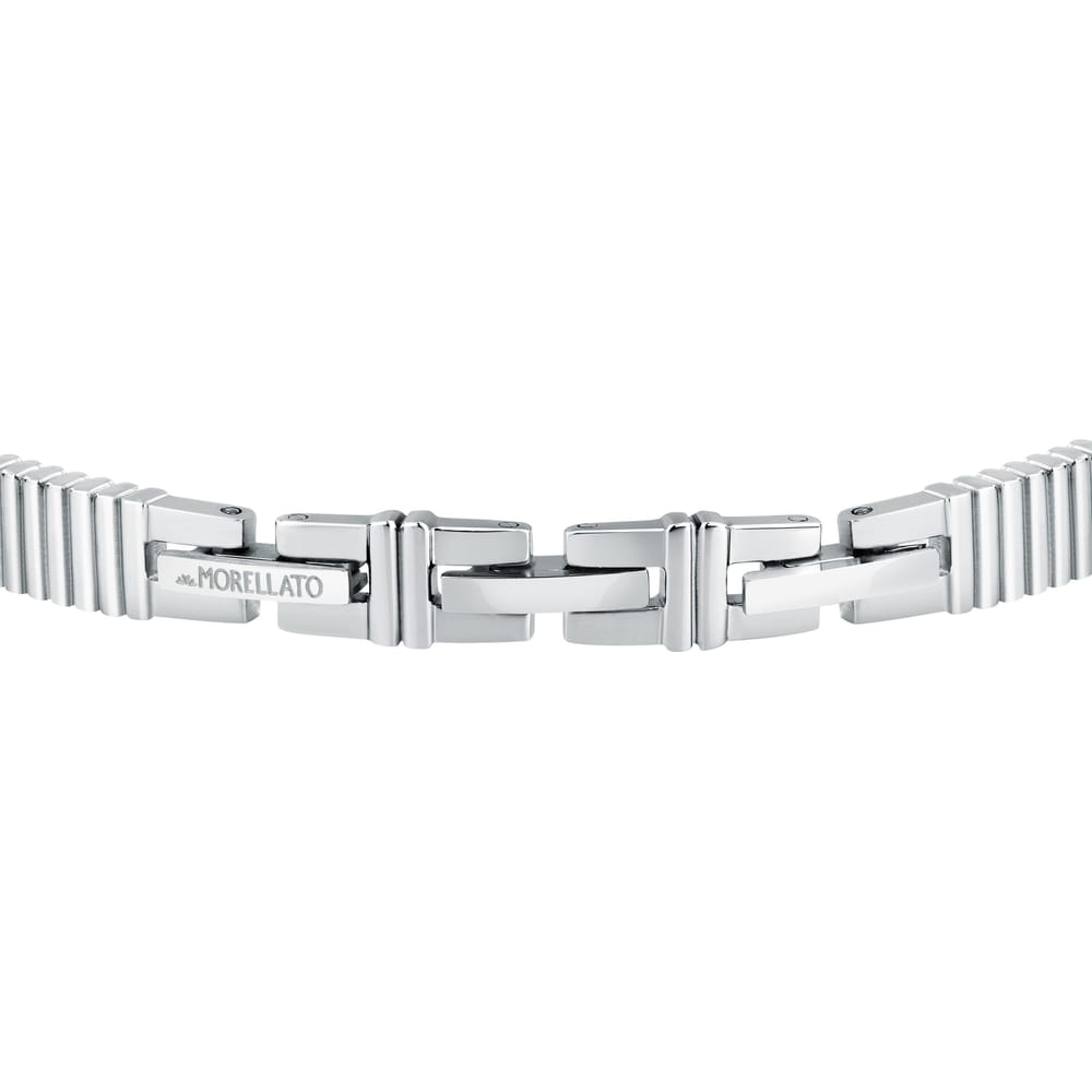 Bracciale Urban in Acciaio e Cristalli Neri – Morellato SABH31