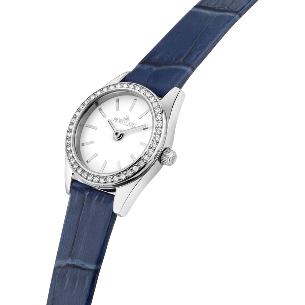 Orologio Donna Magia con Cinturino in Pelle Blu – Morellato R0151165500 indossato