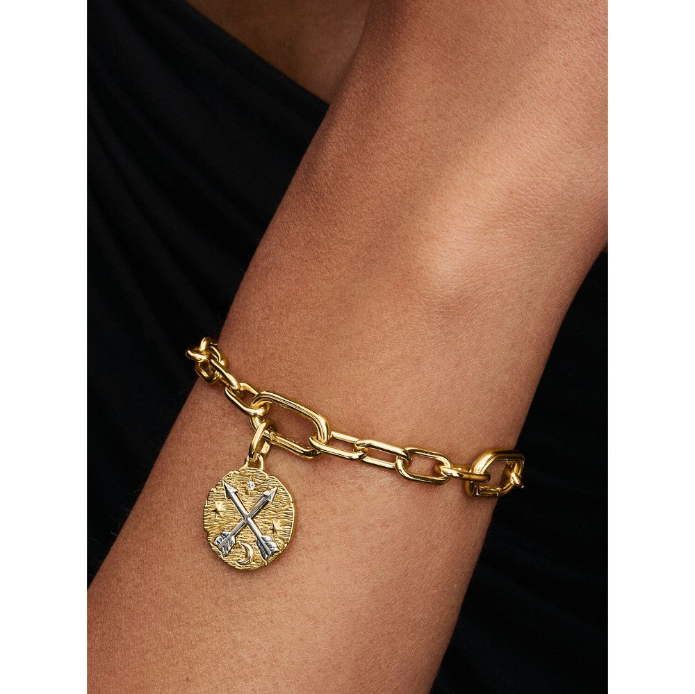 Charm Medallion Frecce "Ad Meliora"