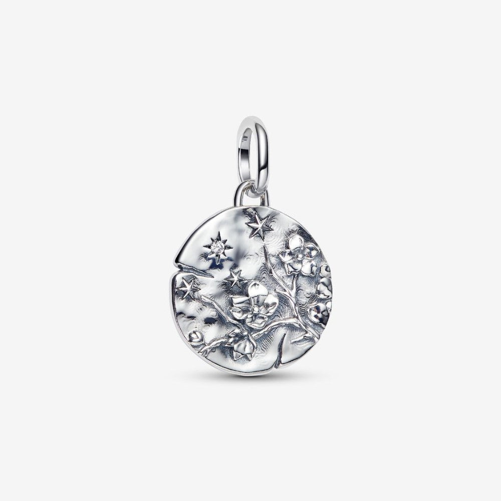 Charm Medallion Fiore di Ciliegio "Vivat Floreat"