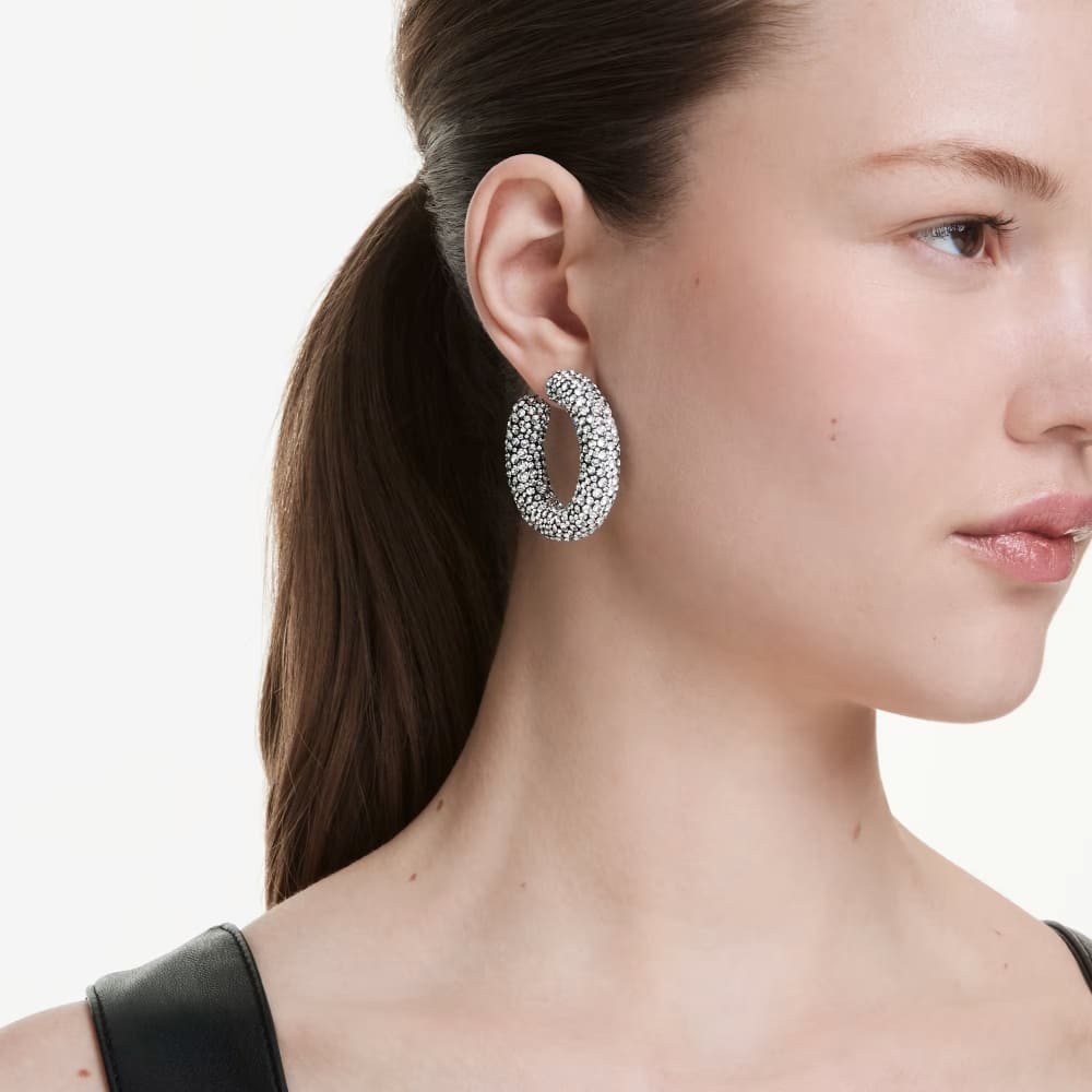 SWAROVSKI | Orecchini a cerchio Sublima