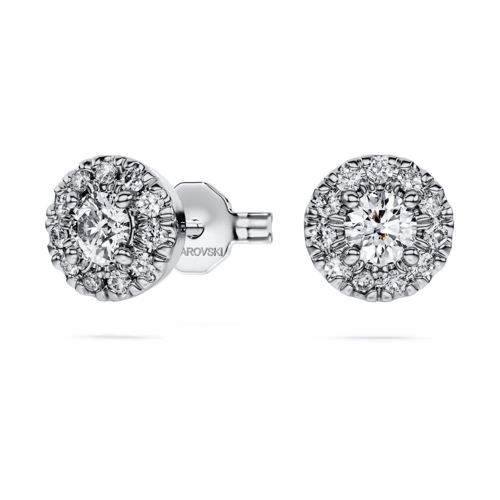SWAROVSKI | Orecchini a lobo halo Eternity