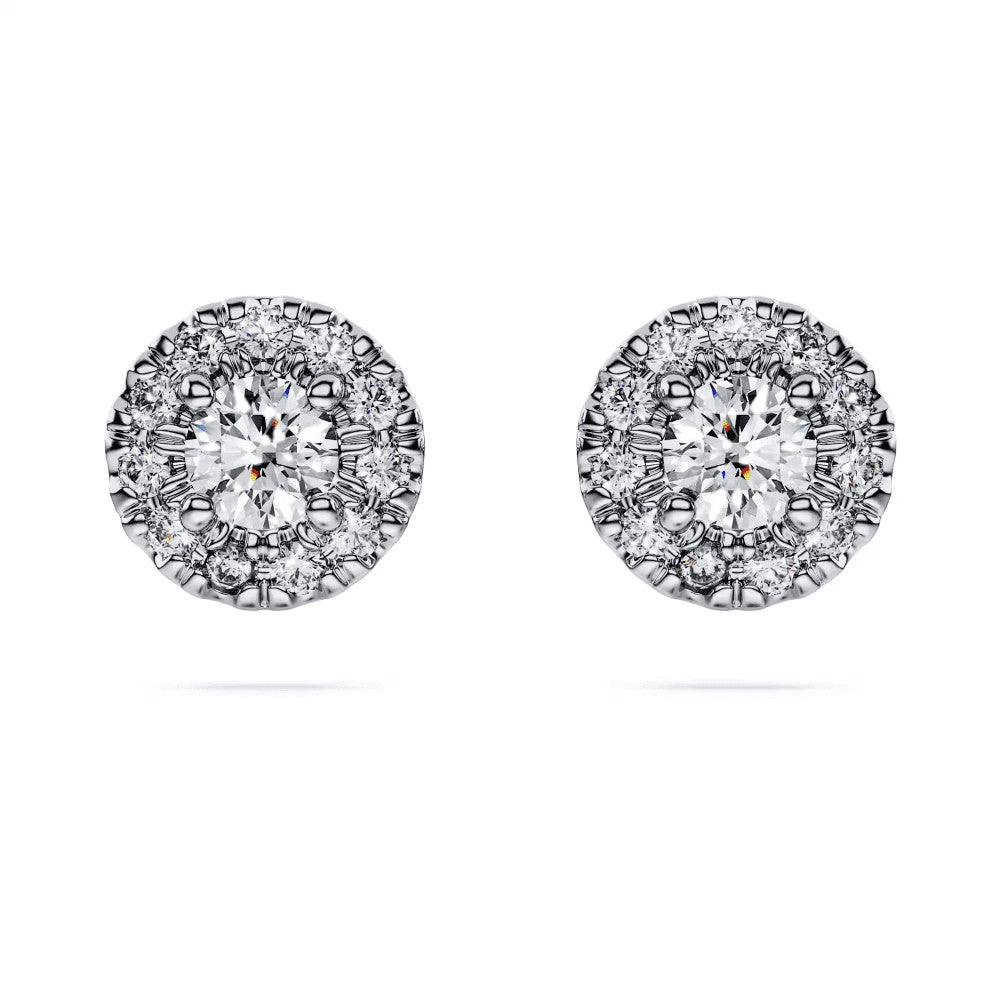 SWAROVSKI | Orecchini a lobo halo Eternity