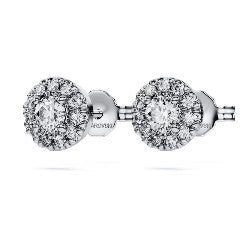 SWAROVSKI | Orecchini a lobo halo Eternity
