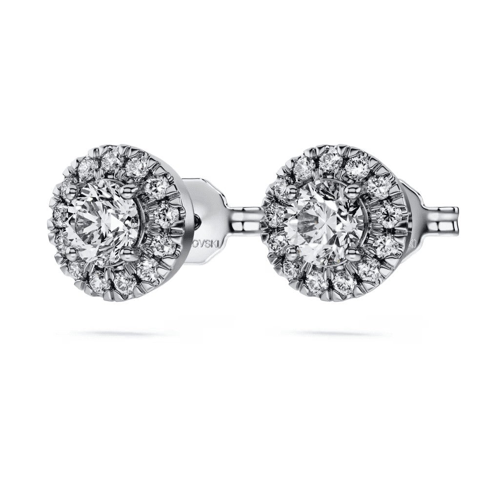 SWAROVSKI | Orecchini a lobo halo Eternity