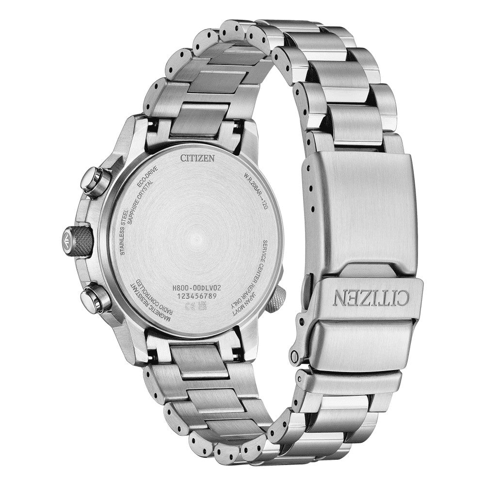 CITIZEN | Crono Pilot Acciaio 41mm