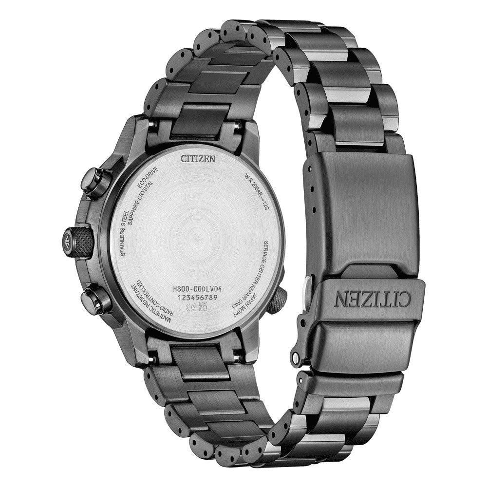 CITIZEN | Crono Pilot Acciaio 41mm