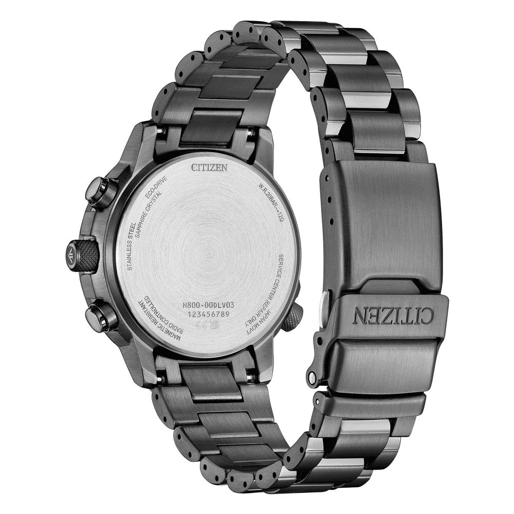 CITIZEN | Crono Pilot Acciaio 41mm