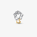 Charm Openwork Casa "With You I'm Home"